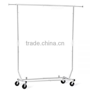 Portable Rolling Clothes Rack Closet photo-2