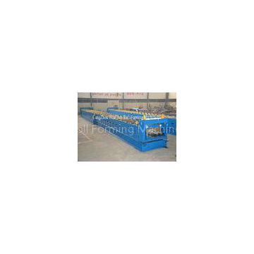 Galvanzied Metal Floor Deck Roll Forming Machine 1.5mm Thickness Deck