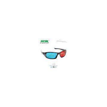 Red and Blue 3D Eyewear Anaglyph 3D Glasses With 1.5 mm Acrylic Filter Lens