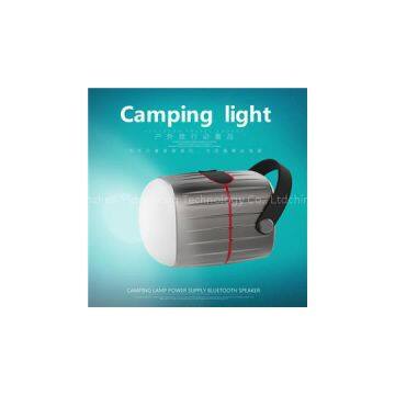 Mini Multi-function Led Camping Lantern With Bluetooth Speaker , Portable Charger 8800mah