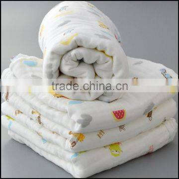 six layer muslin gauze baby bath cotton towel