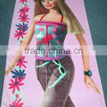 cotton reactive print beach towel photo print