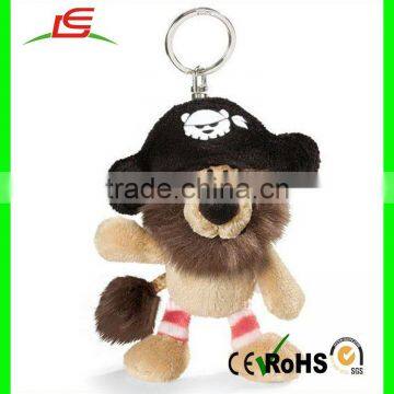 New design custom stuffed toy lion keychain soft plush lion key chain toy