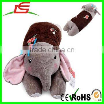 Wholesale Stuffed Elephant Plush Doll Toy Cushion Pillow Christmas Gift