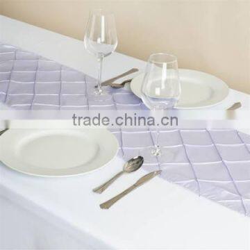 fancy home pintuck table runner lavender