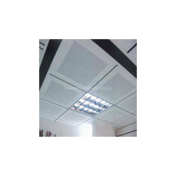 suspended ceiling tiles clip-in and lay-in perforated ceiling