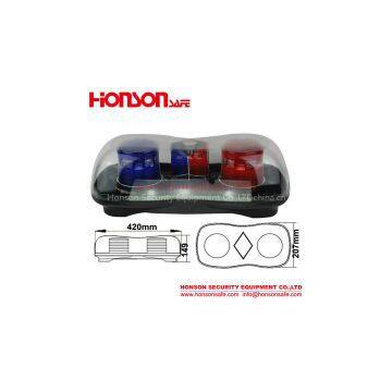 Led warning lightbar Clear PC Cover LED Beacon Lights emergency Mini Lightbar HSM-220