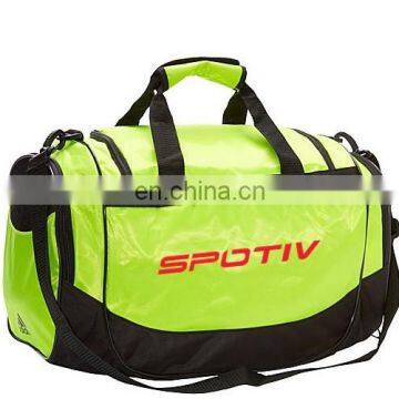 custom professional durable fitness duffel shoulder sport bag