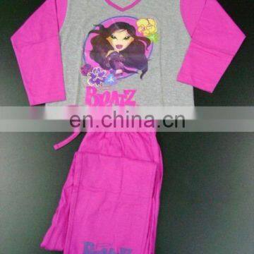 GIRLS' PAJAMA SET