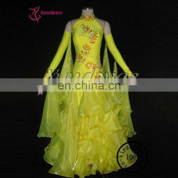 New Fashion Bollywood Dance Costumes Royal Yellow B-09262