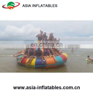 Inflatable Towable Water Sports Inflatable Disco Boat Water Toy Crazy UFO inflatable rocker saturn