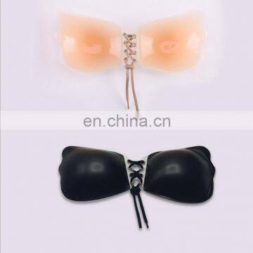 Strapless Self Adhesive Silicone Invisible Push-up Bra photo-4