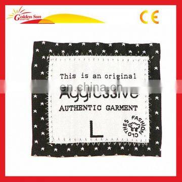 High Quality Hot Selling Adhesive Woven Clothing Labels