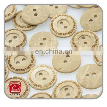 2 Holes Laser Coconut Buttons 14L-54L