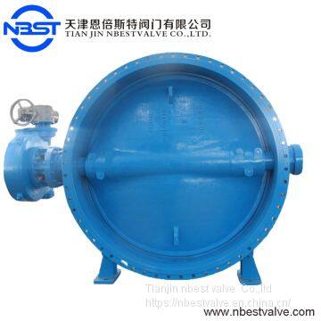 Standard Ductile Cast Iron Butterfly Valve Metal Seat D943H-300LBC DN1000