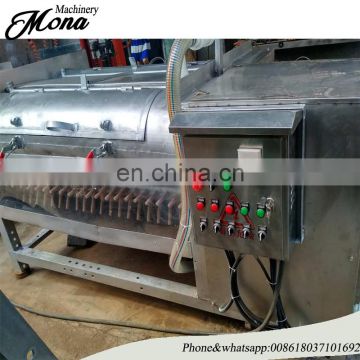 Stainless steel goat sheep head de hairing machine