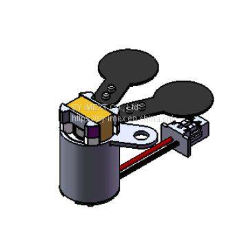 MX-MG-170 Mechanical Infrared Thermal Imaging Shutter, Flag Type Freeshipping , No MOQ Limited