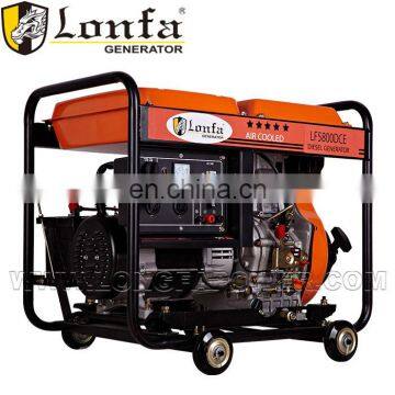 Hot sale 3.6kw Open Type diesel generator portable