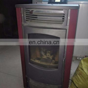 Modern automatic feeding wood burning pellet stove