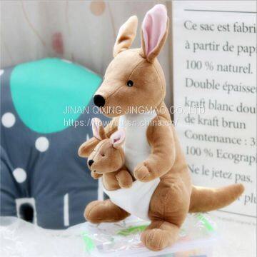 Plush Toy Mother Kangaroo Manufacture With Child Can Be Taken Out