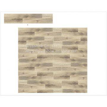 200*1000mm Patchwork 3D Wood Look Tiles