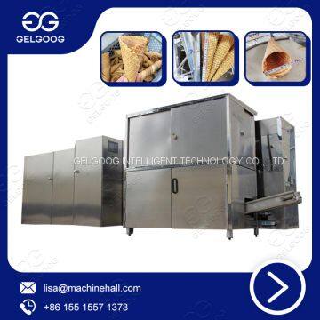 Commercial Ice Cream Cup Production Line Wafer Cone Making Machine for Sale