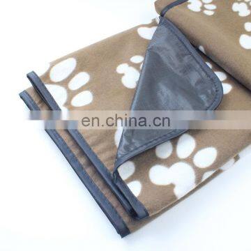 Wholesale Soft Comfortable Touch Softl Fleece Pet Waterproof Dog Mat photo-3