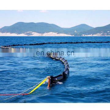 Custom Floating Water Barriers Road Safety Inflatable Containment Boom Inflatable Oil Flood Water Tube Barrier