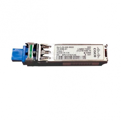 Cisco GLC-LX-SM-RGD 1000Mbps Single Mode Rugged SFP Transceiver Module 1.25G 1310nm 20KM