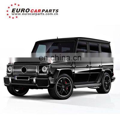 W463 Gclass G500 G550 G350d to G63 G65 Center 1990-2018y ABS Material Grills Car Bumper Grille Car Mesh Grill photo-5