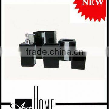 hot sale crystal bathroom accessories set 1021-001