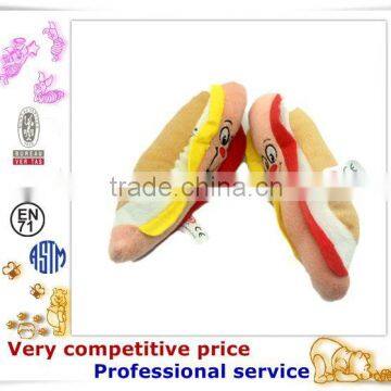 Factory Promotion Custom Made Plush Pet Products custom dog chew toy