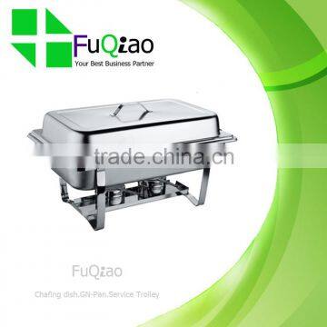 Low Prize Stainless Steel Round Roll Top Buffet Chafing Dish for Hotel photo-3