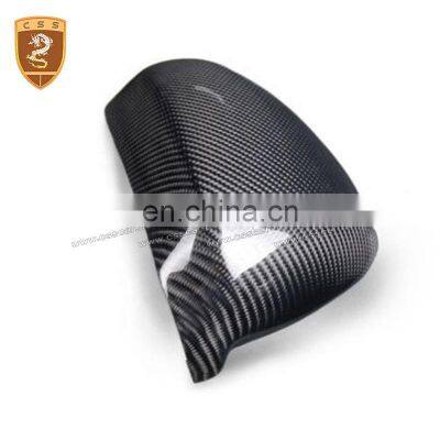 Dry Carbon Fiber Rear Mirror Cover For Maser GT GTS GC Car Parts Mirror Cover