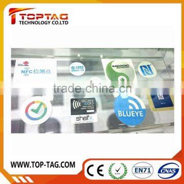NFC smart inlay and NTAG216 NFC Sticker label and tag