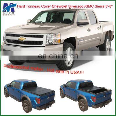 Fiberglass Cover Custom Pickup Bed Caps for Trucks Sierra 5.8 Feet Bed photo-3