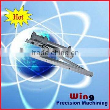 OEM customized commercial aluminum crank door concealed pivot hinges