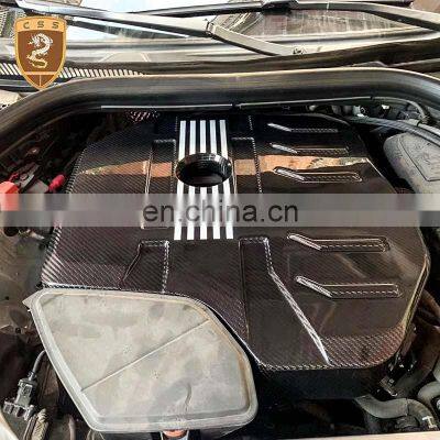 High quality carbon fiber Engine Interior trim Compartment Covers for BNW X4 G02 2018+