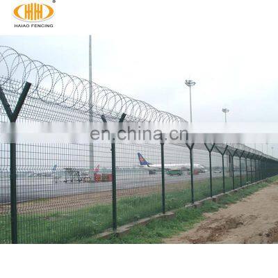 Trade Assurance High Security Airport Fencing With Razor Wire photo-2