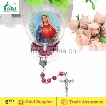 A&J Jerusalem wooden bead scent rosary