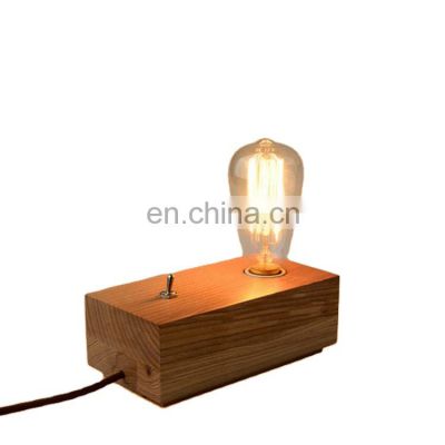 China Table Lamp Wood Light of Creative Table Light