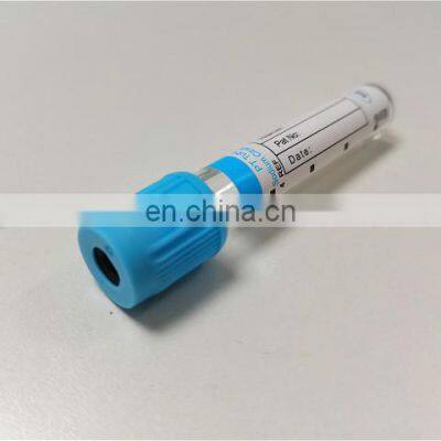 Blue Cap Plasma Blood Collection Tube PET and Glass Material 5ml PT Tube photo-4