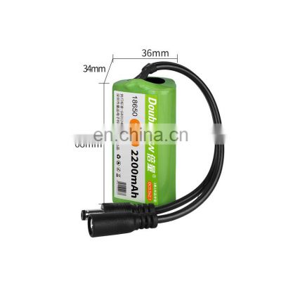 OEM Factory Price 12v 2200mAh rechargeable lithium ion batteries 18650 Battery Pack