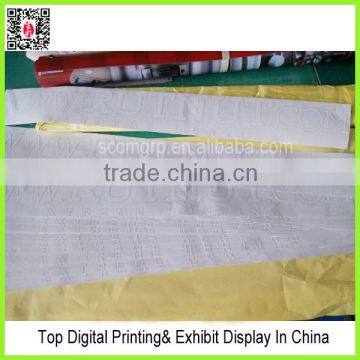 Customer Letter Die Cut Sticker Printing Web Logo Show