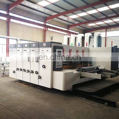 Cardboard Flexo Printing Die Cutting Machine Corrugated Cardboard Making Machine