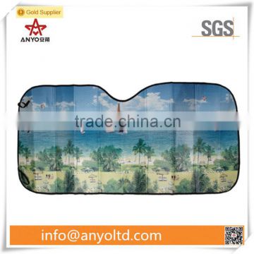 CMYK printing designer car sun shades