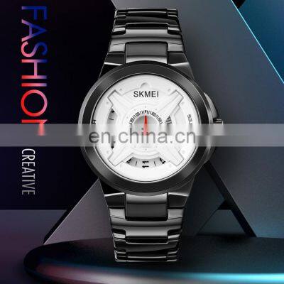Skmei 1699 Custom Logo Watches Business Mens Luxury Watch Case Stainless Steel Quartz Watch photo-3