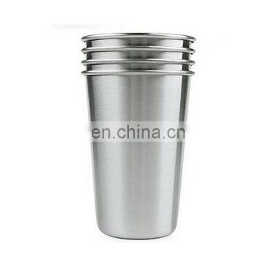 Affordable Price Coffee 16 OZ Stackable Collapsible Beer Tumbler Stainless Steel Cup