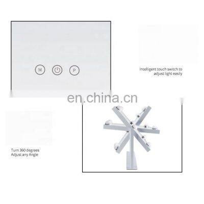 Новый дизайн оптовый портативный зеркало с лотком для хранения, настольное косметическое зеркало для макияжа photo-3