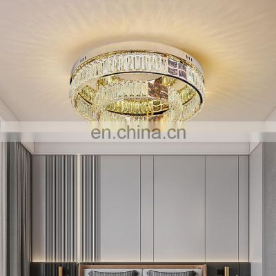 New Product Indoor Decoration Dining Room Living Room Modern LED Crystal Ceiling Lamp